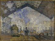 La Gare Saint-Lazare de Claude Monet Claude Monet